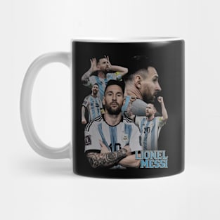 Lionel Messi Argentina Vintage Mug